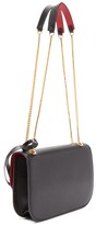 Thumbnail for your product : Valentino Garavani - V-lock Small Leather Cross-body Bag - Black