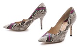 Thumbnail for your product : Paul Andrew Kimura Snakeskin Pumps