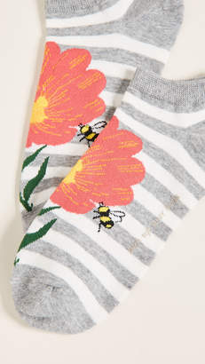 Kate Spade 3 Pack of Floral Bee Socks