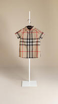 Thumbnail for your product : Burberry Short Sleeve Check Blouse