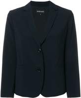 Thumbnail for your product : Emporio Armani cropped tailored blazer
