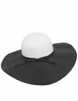 Thumbnail for your product : Helene Berman Contrast Woven Sun Hat