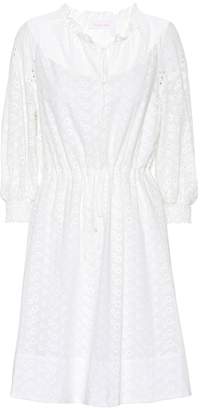 See by Chloe Broderie anglaise cotton dress