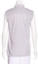 Thumbnail for your product : Isabel Marant Button-Up Sleeveless Top