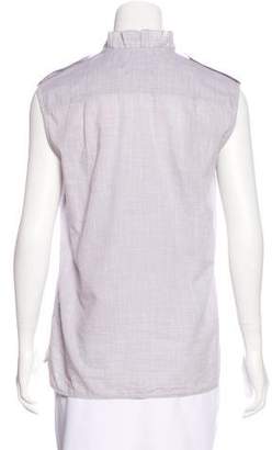Isabel Marant Button-Up Sleeveless Top