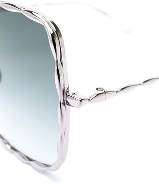 Elie Saab Oversized Sunglasses