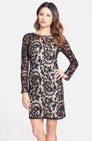 Thumbnail for your product : Adrianna Papell Beaded Embroidered Lace Shift Dress