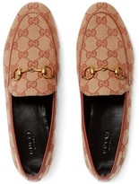 Thumbnail for your product : Gucci Jordaan GG canvas loafers