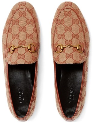 Gucci Jordaan GG canvas loafers