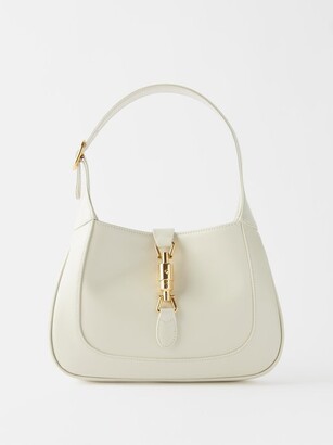Gucci Jackie 1961 Small Leather Bag - White - ShopStyle