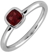 Thumbnail for your product : Simply Stacks Sterling & Cushion Cut Garnet Ring