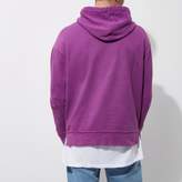 Thumbnail for your product : River Island Mens Purple washed hoodie