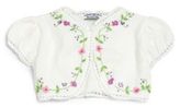 Thumbnail for your product : Hartstrings Infant's Embroidered Shrug