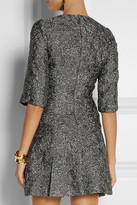 Thumbnail for your product : Dolce & Gabbana Metallic matelassé mini dress