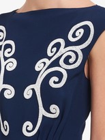 Thumbnail for your product : Prada Scroll motif midi dress