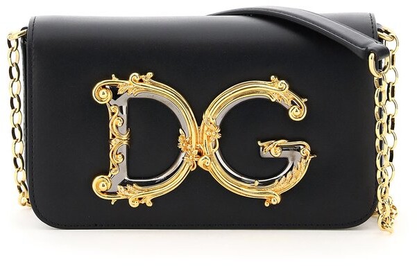 Dolce & Gabbana Black Women's Shoulder Bags | Shop the world's 