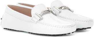 Tod's Gommino patent leather loafers