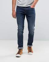 Thumbnail for your product : Pretty Green Castlefield Skinny Jeans Mid Wash