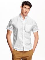 Thumbnail for your product : Old Navy Slim-Fit Patterned Short-Sleeved Shirts