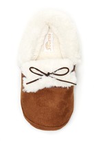 Thumbnail for your product : Gold Toe Faux Fur Trim Slipper