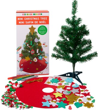 Kid Made Modern Mini Christmas Tree Decorating Kit