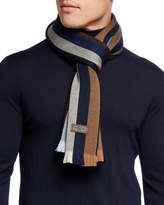 Thumbnail for your product : Hickey Freeman Men's Chalk Stripe Merino Wool Scarf