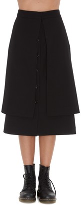 lemaire denim skirt
