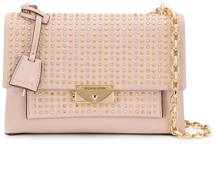 cece medium studded leather shoulder bag