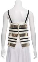 Thumbnail for your product : Aviu Sequin Sleeveless Top