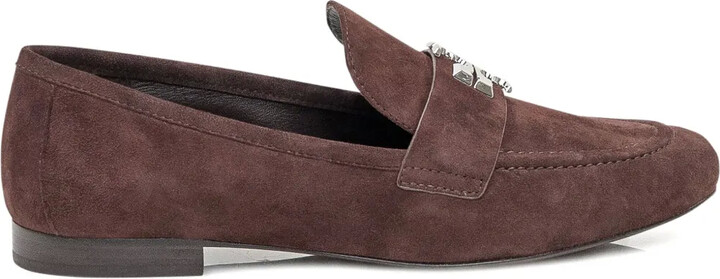 Tory Burch Eleanor logo-plaque loafers