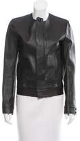 Thumbnail for your product : Balenciaga Collarless Leather Jacket