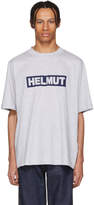 Thumbnail for your product : Helmut Lang Grey Tall Logo T-Shirt