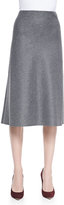 Thumbnail for your product : Theory Jahneem Lightweight Flannel A-Line Skirt
