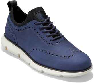 zerøgrand lined laser wingtip oxford