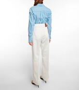 Thumbnail for your product : Victoria Beckham High-rise wide-leg jeans