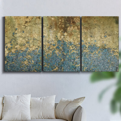 Wexford Home Exploring IV - 3 Piece Wrapped Canvas Print