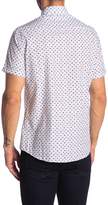 Thumbnail for your product : Stone Rose Bowler Hat Print Short Sleeve Shirt