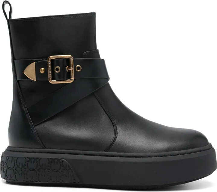 Pinko Leather Boots