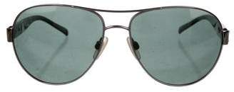 Burberry Aviator Tinted Sunglasses
