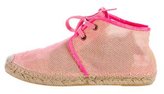 Thumbnail for your product : Stella McCartney Mesh Espadrille Sneakers