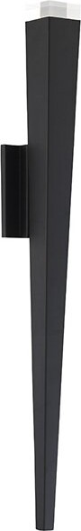 Modern Forms Staff Sconce in Clear, Size: 32-"