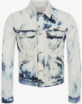 Thumbnail for your product : Alexander McQueen Men's Blue Sky Denim Jacket In Sky Blue