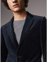 Thumbnail for your product : Burberry Soho Fit Velvet Tailored Jacket