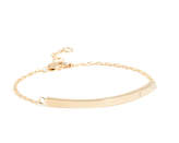 Thumbnail for your product : Jennifer Zeuner Jewelry Horizontal Bar Bracelet with Diamond