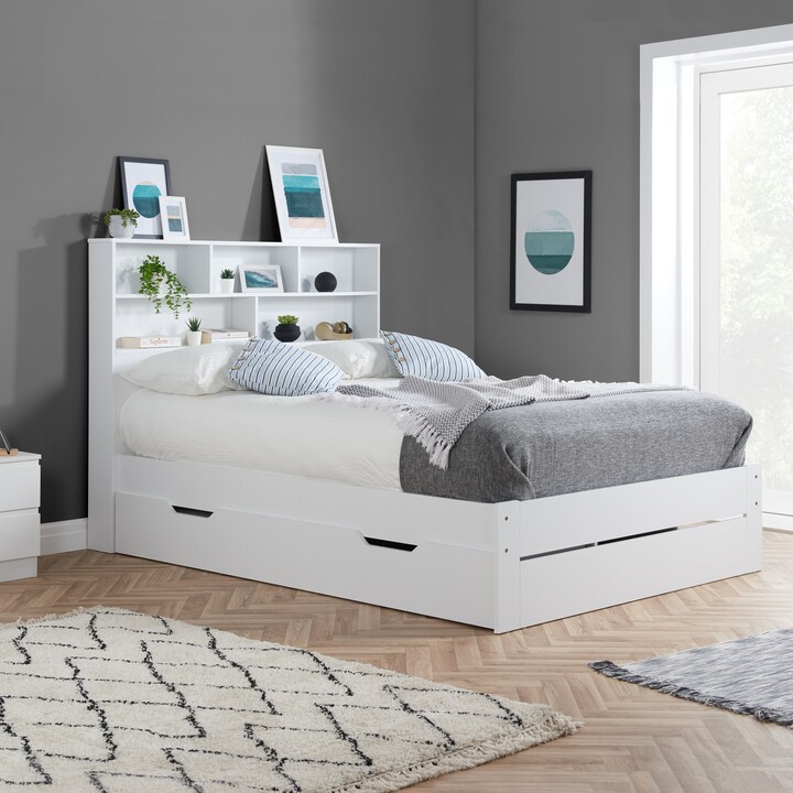 Dunelm Alfie Storage Bed White ShopStyle