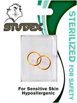 Thumbnail for your product : Studex Gold Plated Hoop 5/16 Inch Piercing Earrings
