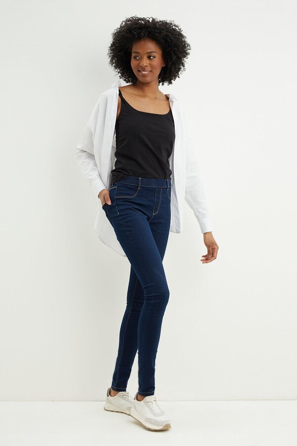 Dorothy Perkins Womens Tall Indigo Eden Jegging - ShopStyle Jeans