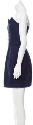 Lanvin Strapless Mini Dress