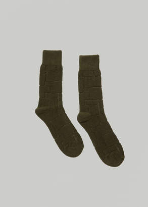 Issey Miyake Block Pile Socks