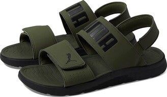 Buy Black & Lime Green Casual Sandals for Men by Puma Online | Ajio.com-hkpdtq2012.edu.vn